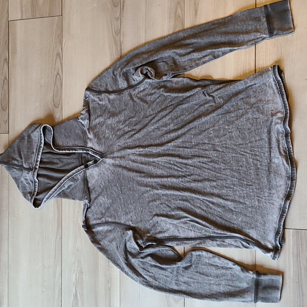 Lucky Brand Men's Hooded Lightweight Long Sleeve Shirt sz M